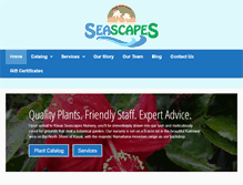 Tablet Screenshot of kauaiseascapesnursery.com